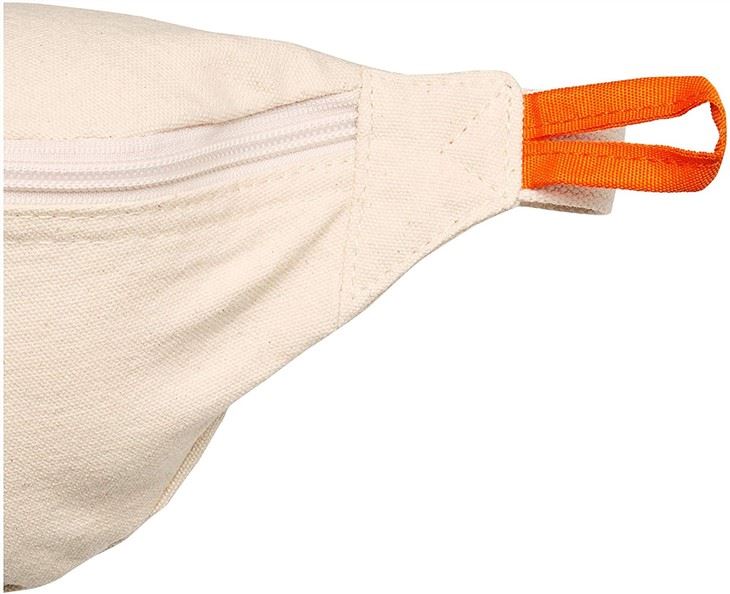 Women's White Black Belt Bag