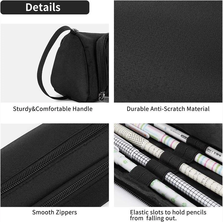 Pencil Case For Gilrs Boys Large Pencil Pouch To Organize Pen Pencil For Middle School College Student